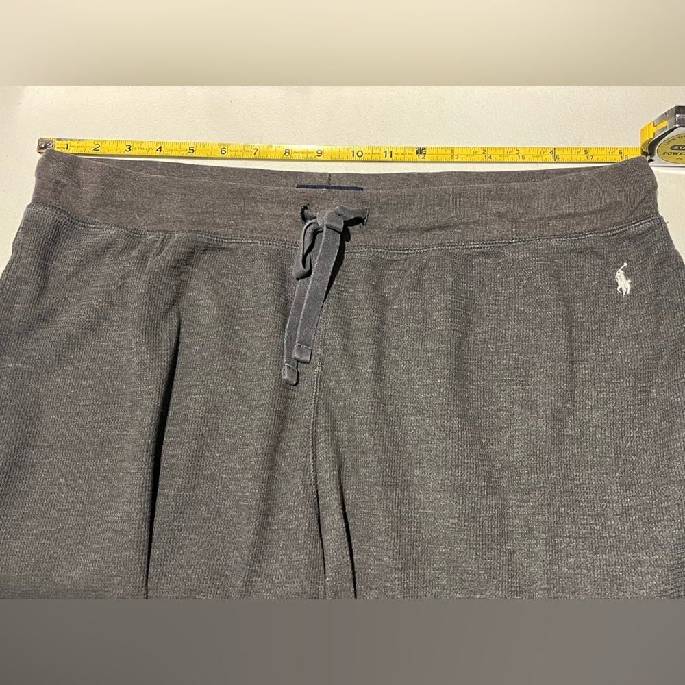 Polo by Ralph Lauren Men’s Gray Cotton Polyester Drawstring Pocket Shorts, Sz XL - Picture 7 of 8